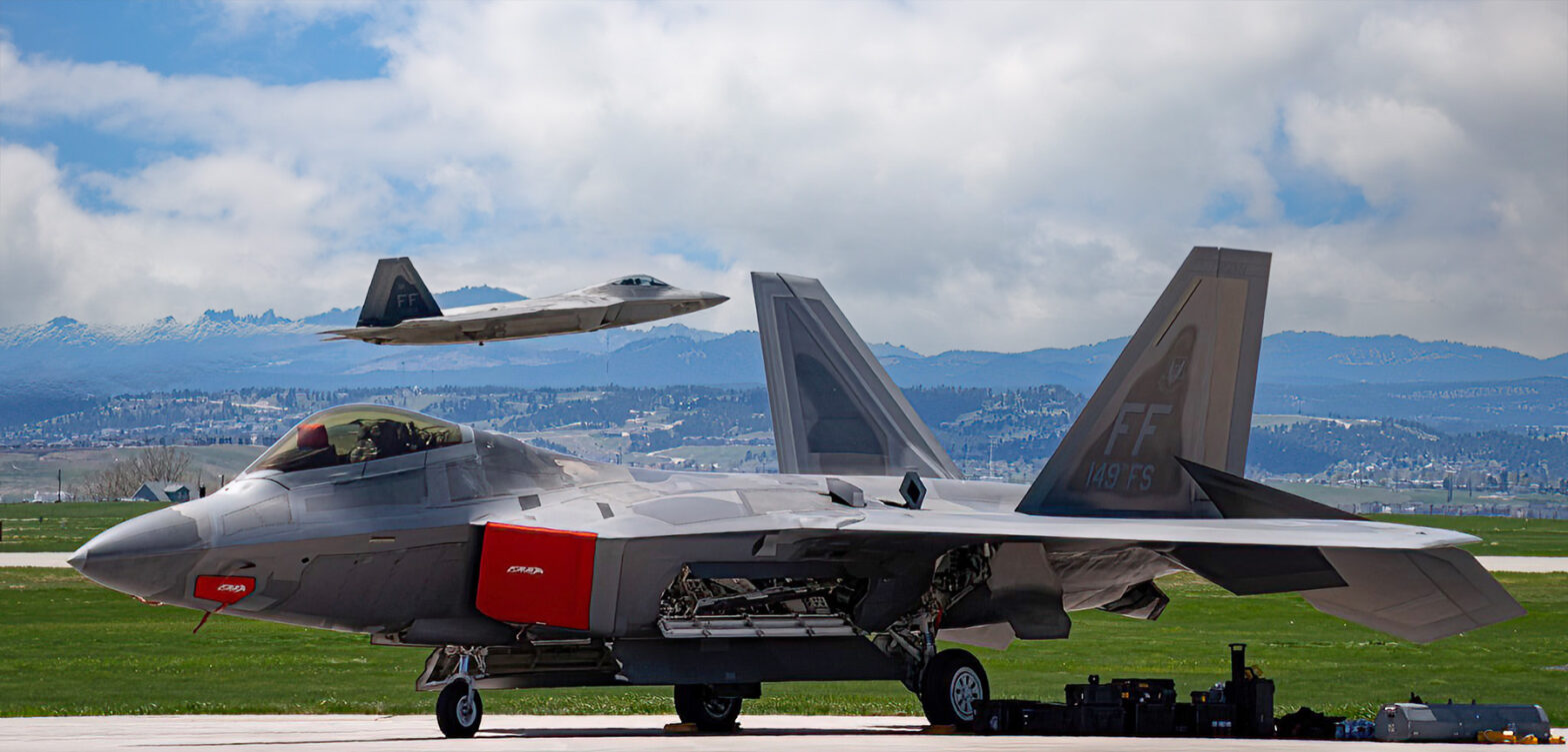 Kennon PMAC Covers on the F-22